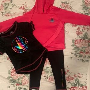 Body Glove Black Activewear 3 piece set